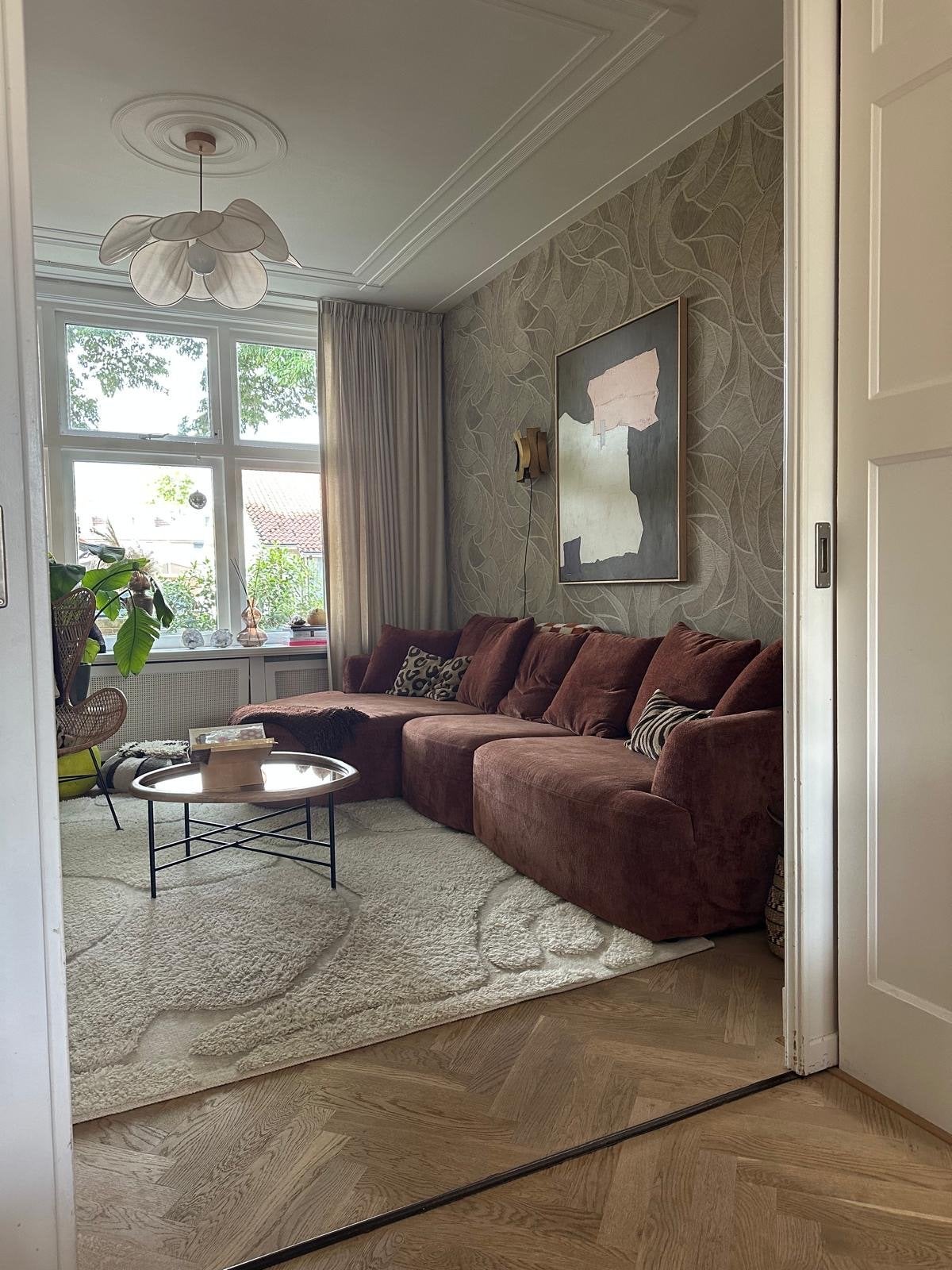 Ruime divanbank 340x160 cm - Comfortabel en stijlvol, Gebruikt, Hoekbank, 300 cm of meer, Ophalen of Verzenden