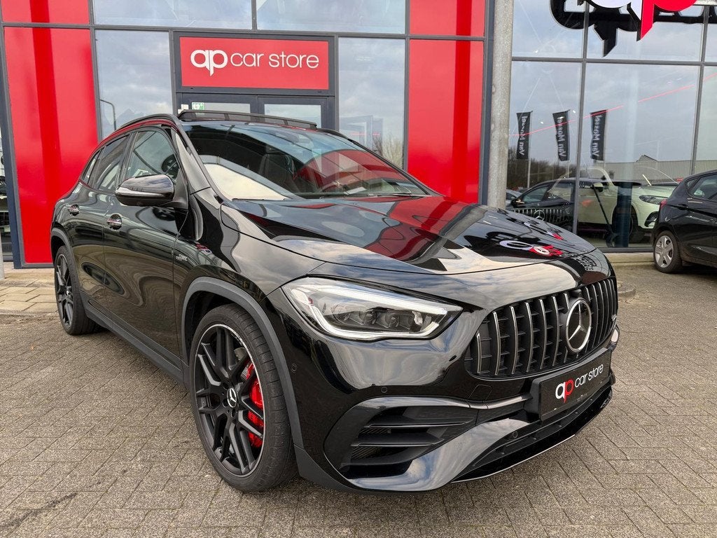 Mercedes-Benz GLA-klasse AMG 45 S 4MATIC+ Full Spec, Auto's, Mercedes-Benz, Automaat, Gebruikt, Zwart, 4 cilinders