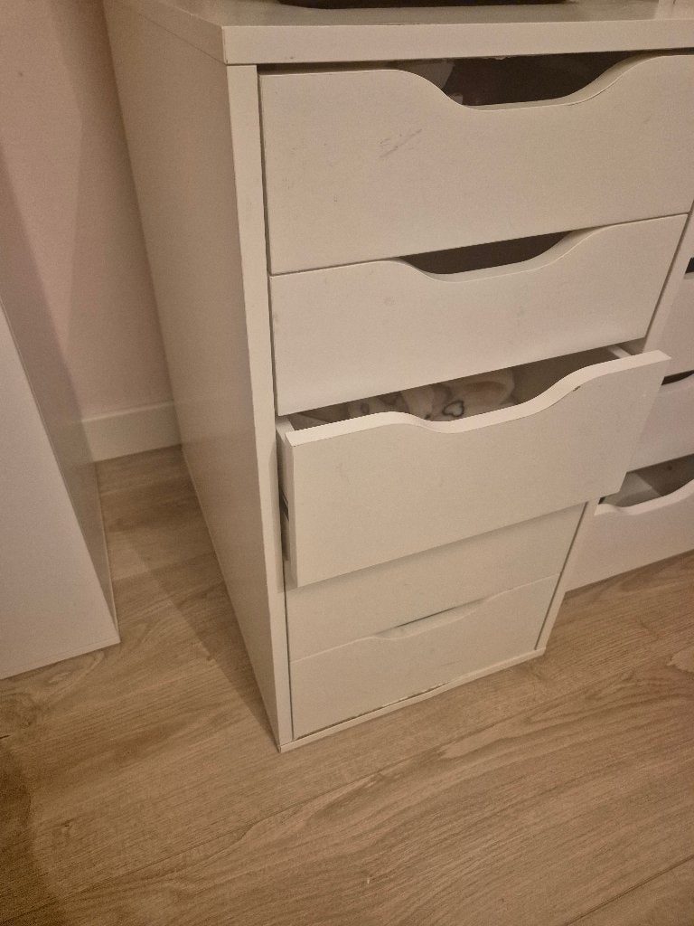 Alex Ikea ladenkast, Huis en Inrichting, Ophalen, Minder dan 50 cm, 5 laden of meer, Zo goed als nieuw