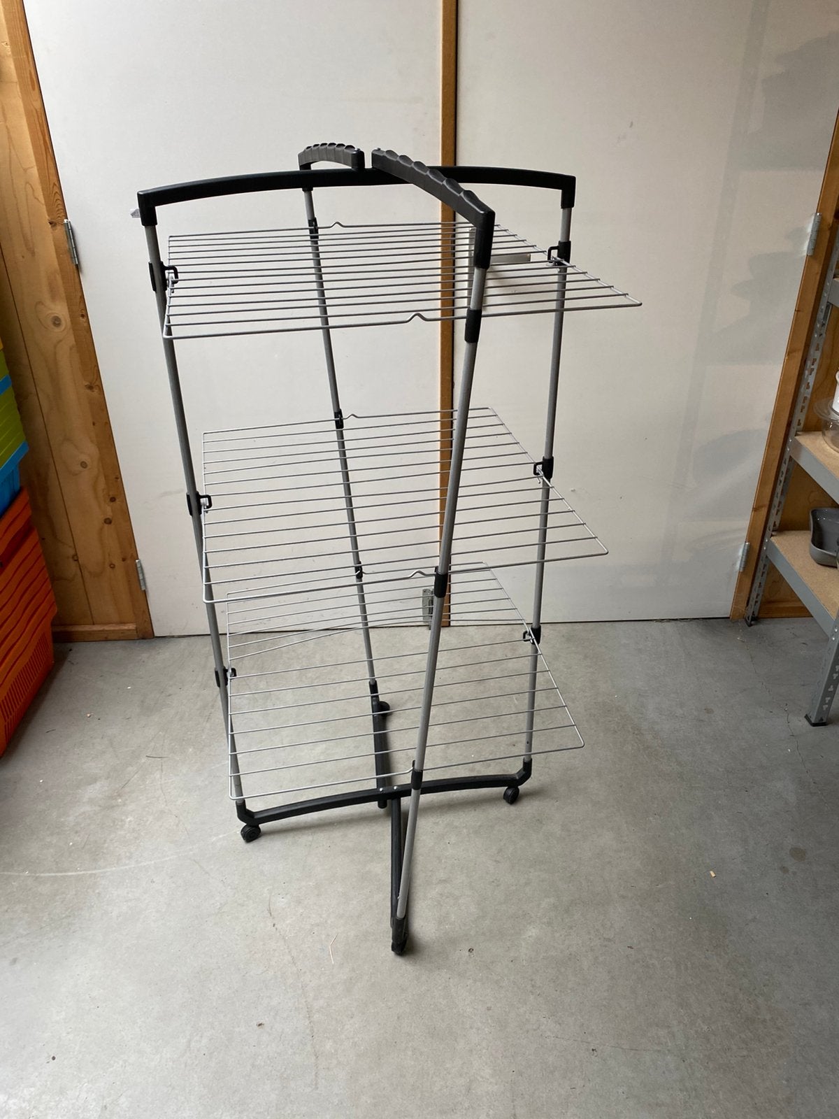 Droogtek vierkant, Tuin en Terras, Ophalen, Gebruikt, Wasrek