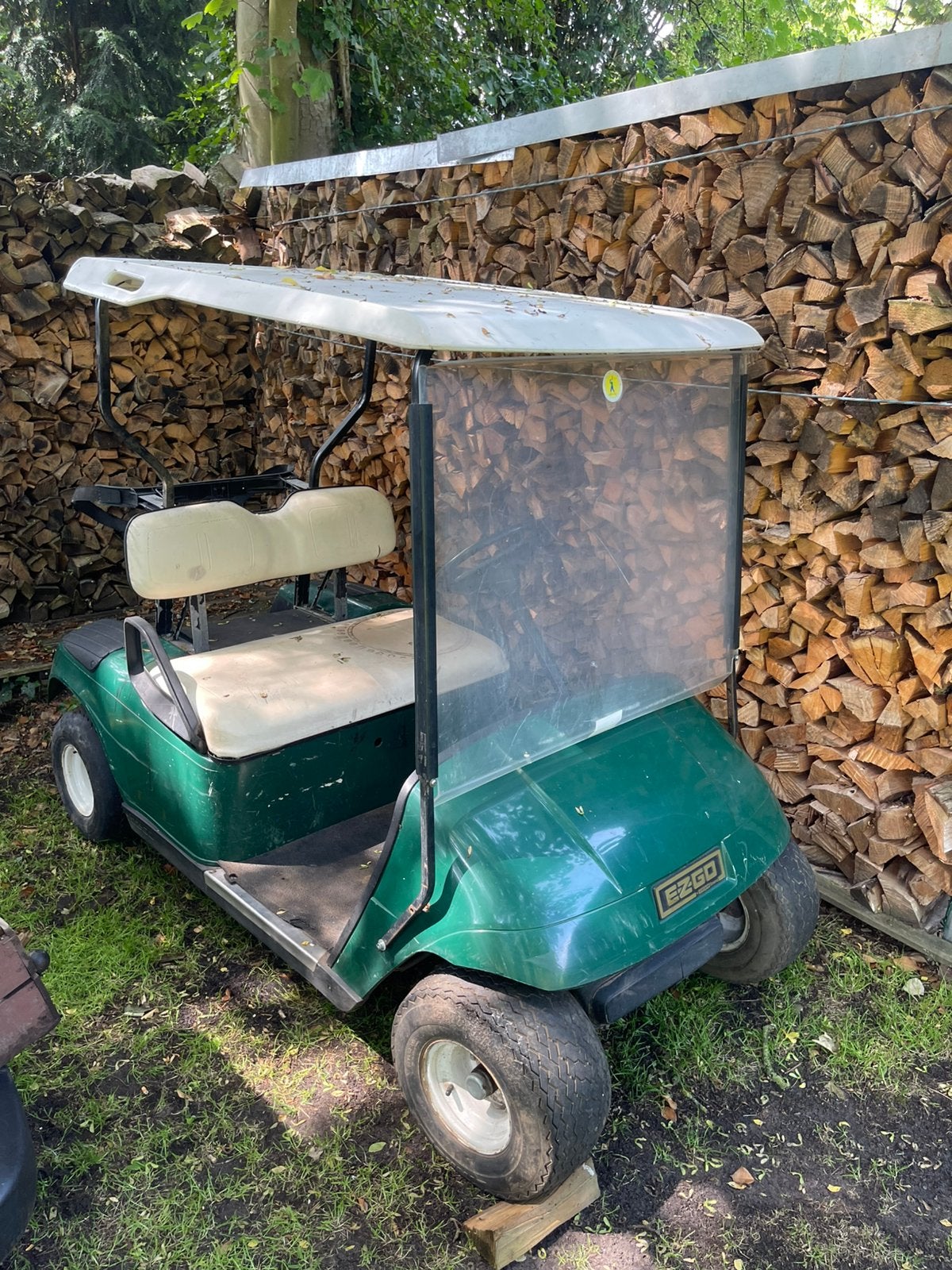 Golfcar ezgo ez go golfkar golfwagen clubcar quad, Ophalen of Verzenden, Zo goed als nieuw, Golfkar