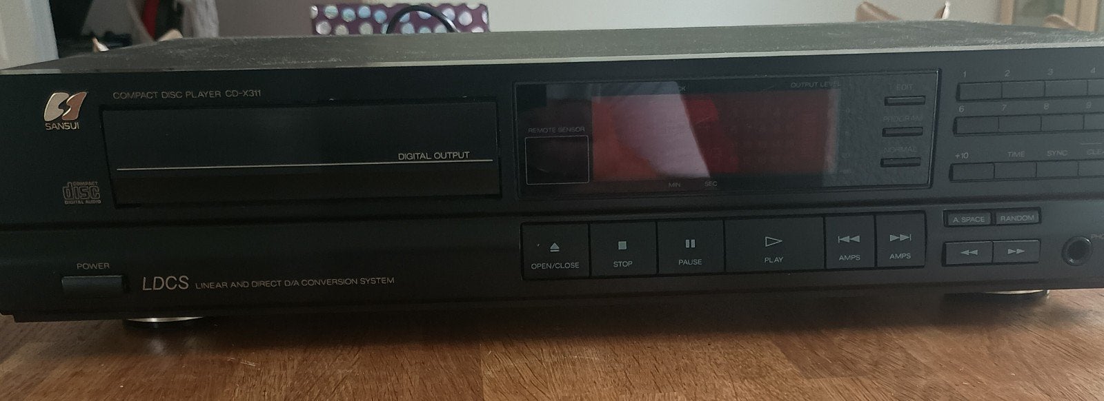 Sansui CD-X311 Compact Disc Player, Ophalen, Gebruikt, Overige merken