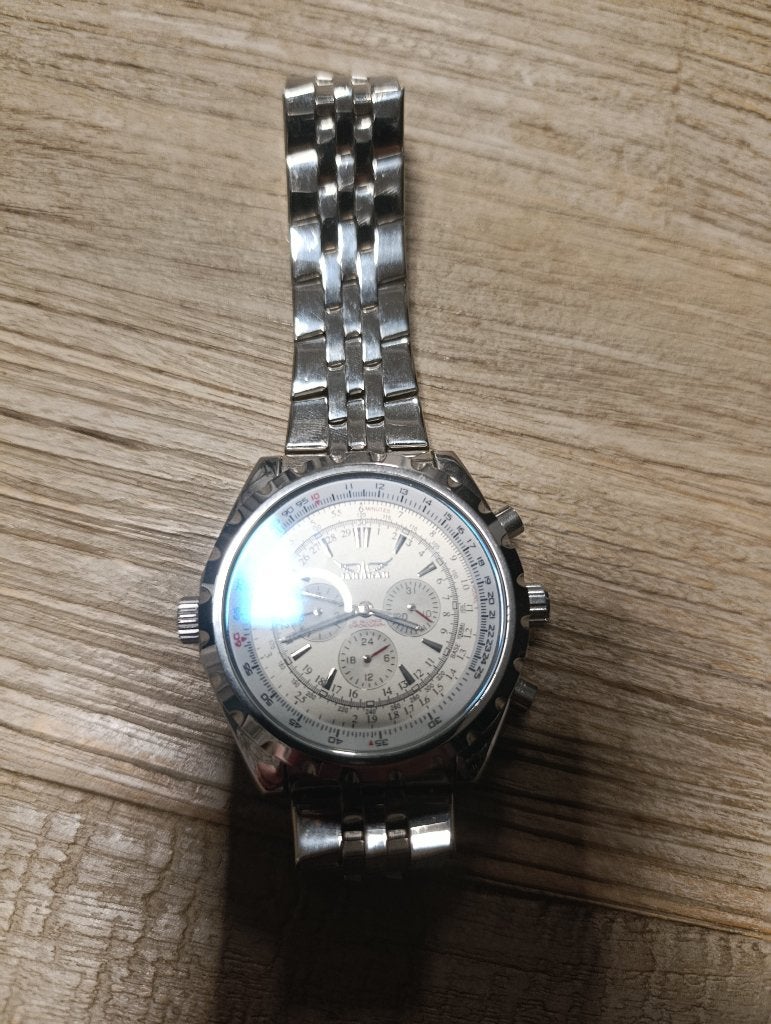 Horloge, Sieraden, Tassen en Uiterlijk, Horloges | Heren, Polshorloge, Zo goed als nieuw, Ophalen, Overige merken