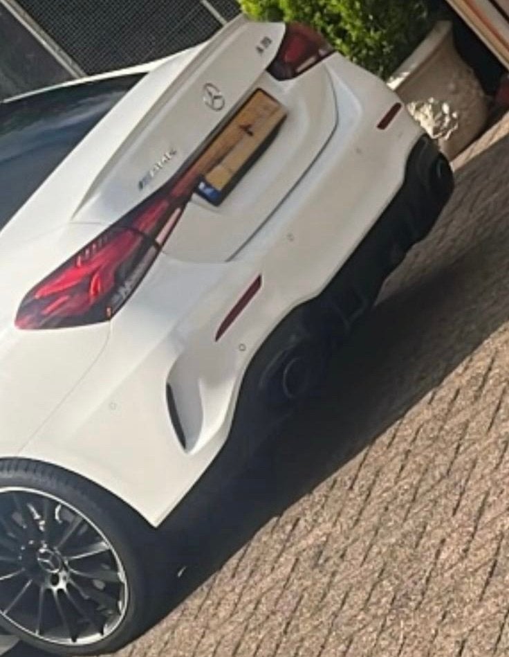 Originele Mercedes A35 AMG Sedan Diffuser, Ophalen, Gebruikt, Mercedes-Benz, Achter