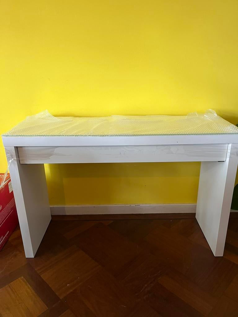 Toilettafel IKEA MALM, Huis en Inrichting, Ophalen, Gebruikt, 100 tot 150 cm, Minder dan 100 cm