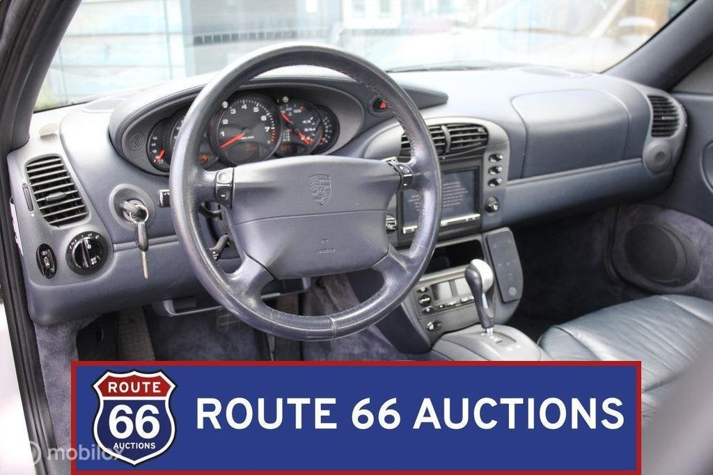 Porsche 911 Carrera | 1998 | Route 66 Auctions, Auto's, Oldtimers, Overige carrosserieën, Zwart, Bedrijf, Porsche