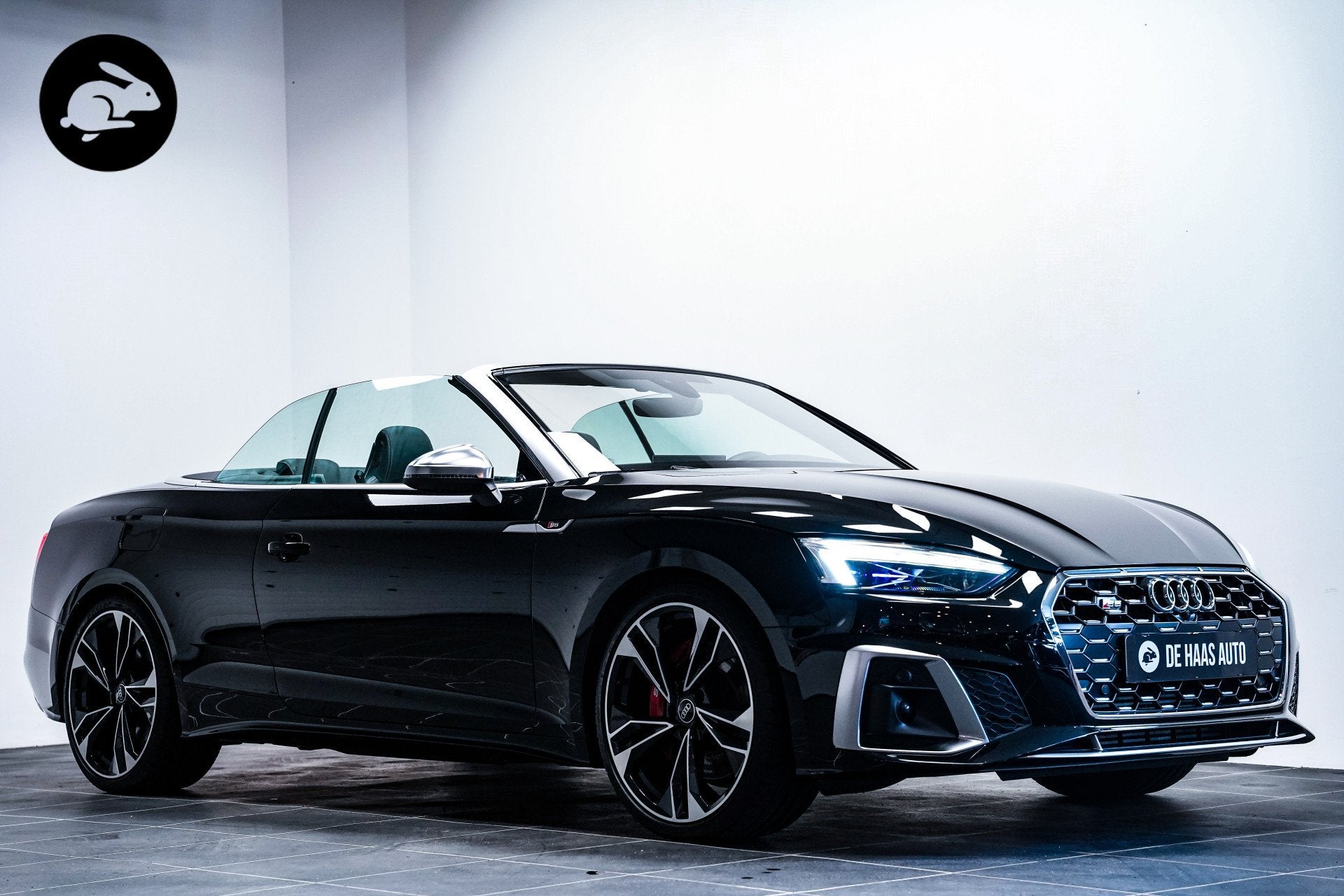 Audi S5 Cabriolet 3.0 TFSI quattro|Full opt|RS zetels|Laser|, Auto's, Automaat, Dealer onderhouden, Gebruikt, Zwart
