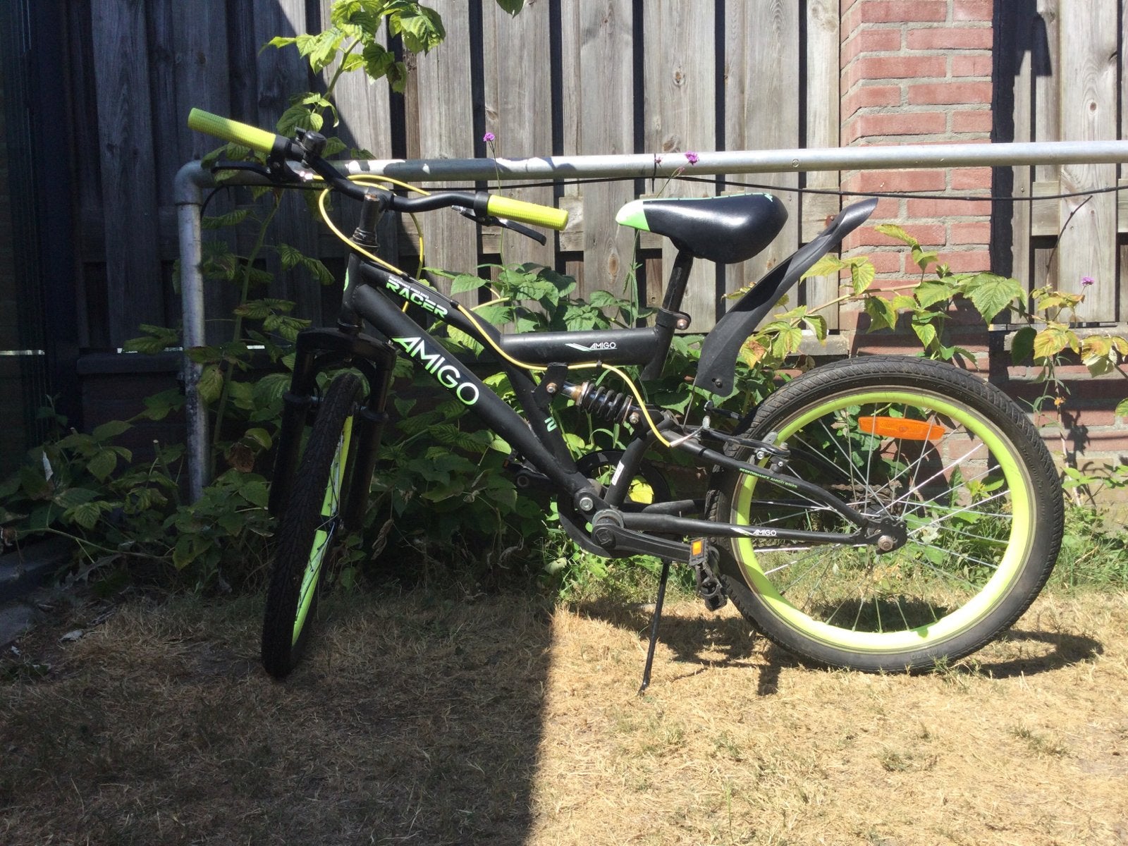 Mountainbike Amigo racer 20 inch, Ophalen, Gebruikt, 14 inch of minder