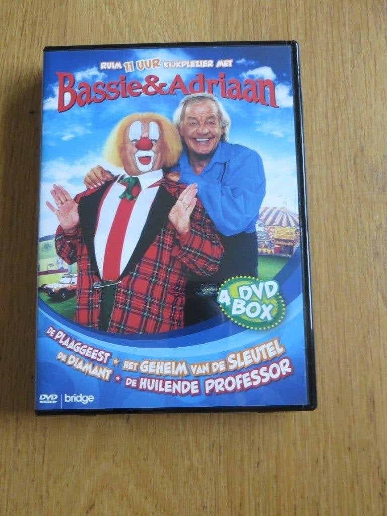 Bassie & Adriaan (4 x dvd), Alle leeftijden, Overige genres, Zo goed als nieuw, Ophalen of Verzenden