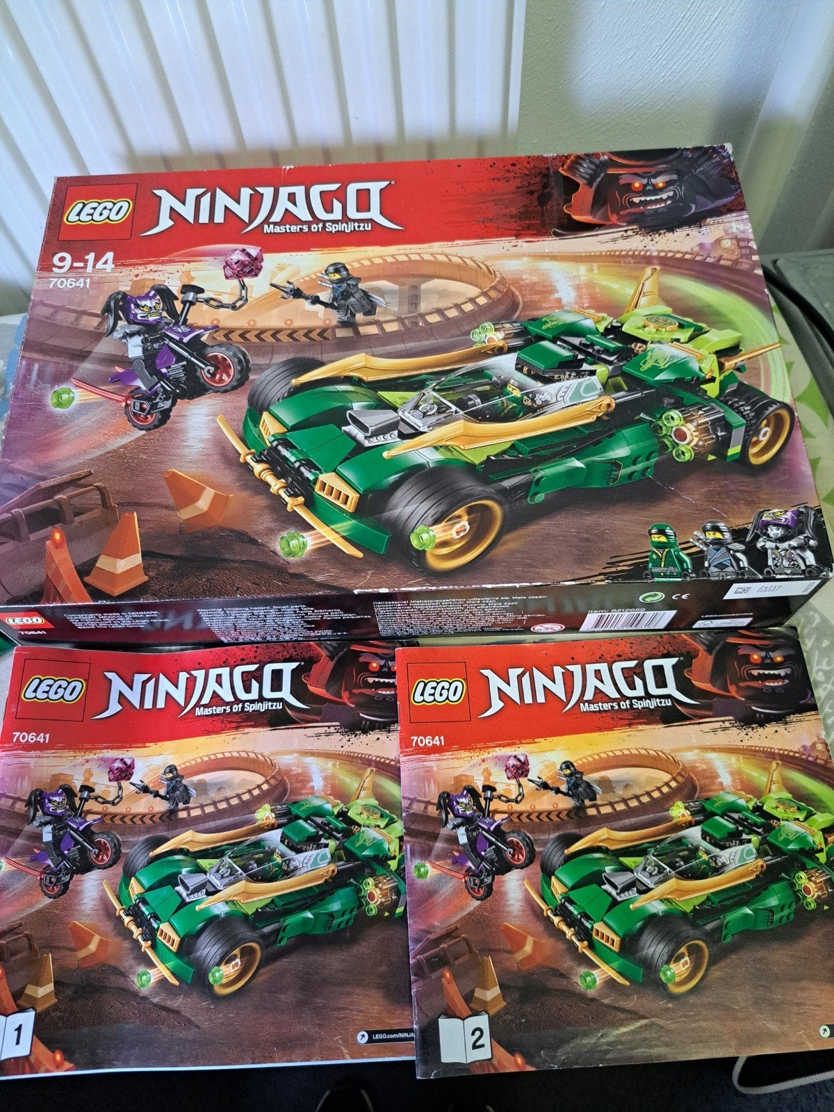 LEGO Ninjago 70641 - Ninja Nightcrawler compleet, Lego, Inclusief accessoires, Ophalen of Verzenden, Zo goed als nieuw
