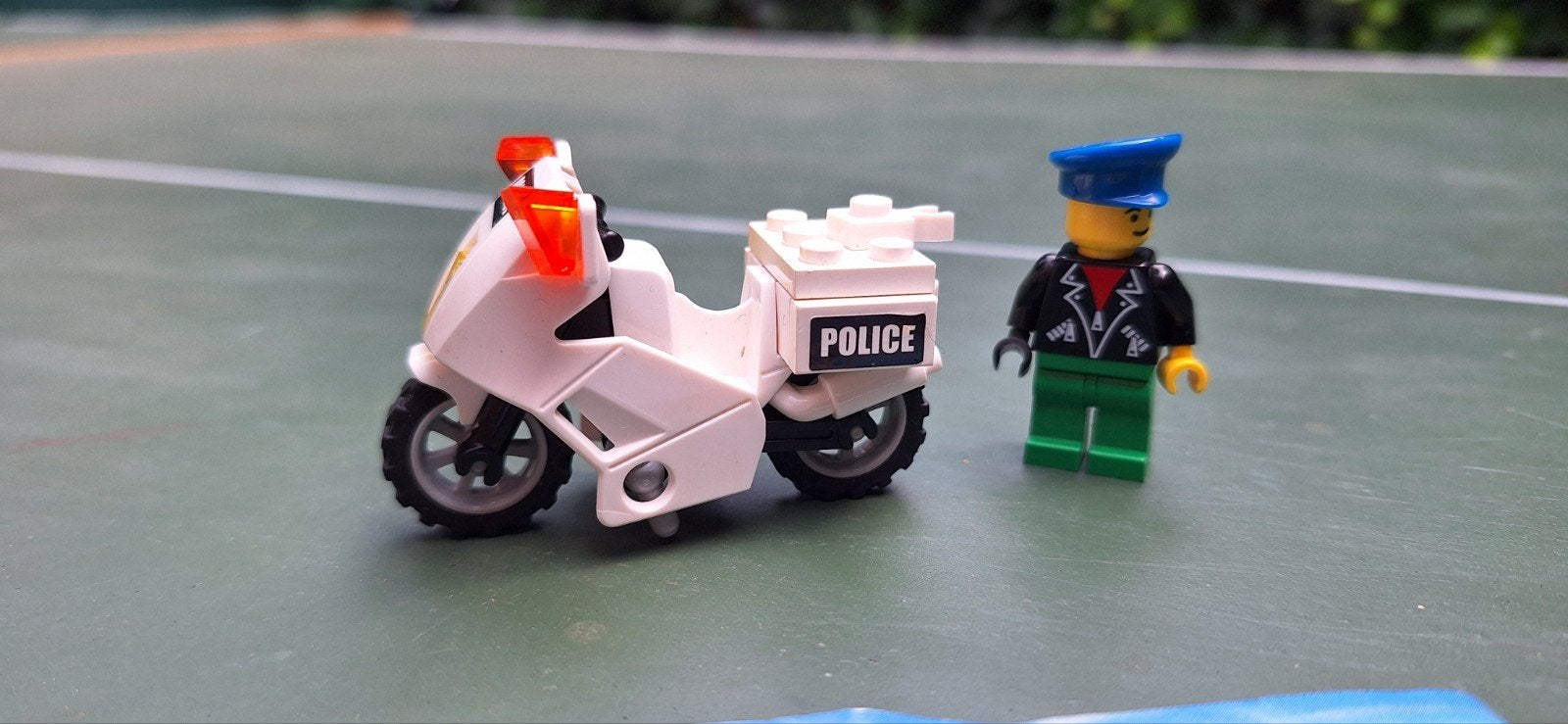 LEGO City Politie Motor 7235 met minifiguur en instructies, Kinderen en Baby's, Speelgoed | Duplo en Lego, Ophalen, Compleet, Lego