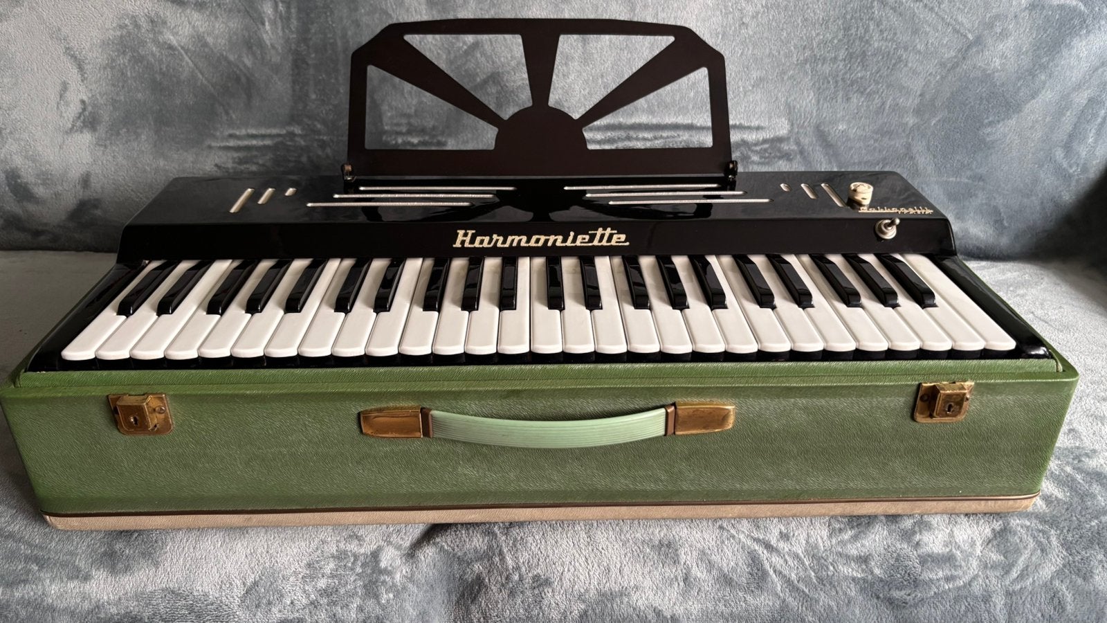 Gabbanelli Harmoniette kofferorgel harmonium Zeldzaam, Gebruikt, Overige formaten, Toetsaccordeon, Ophalen