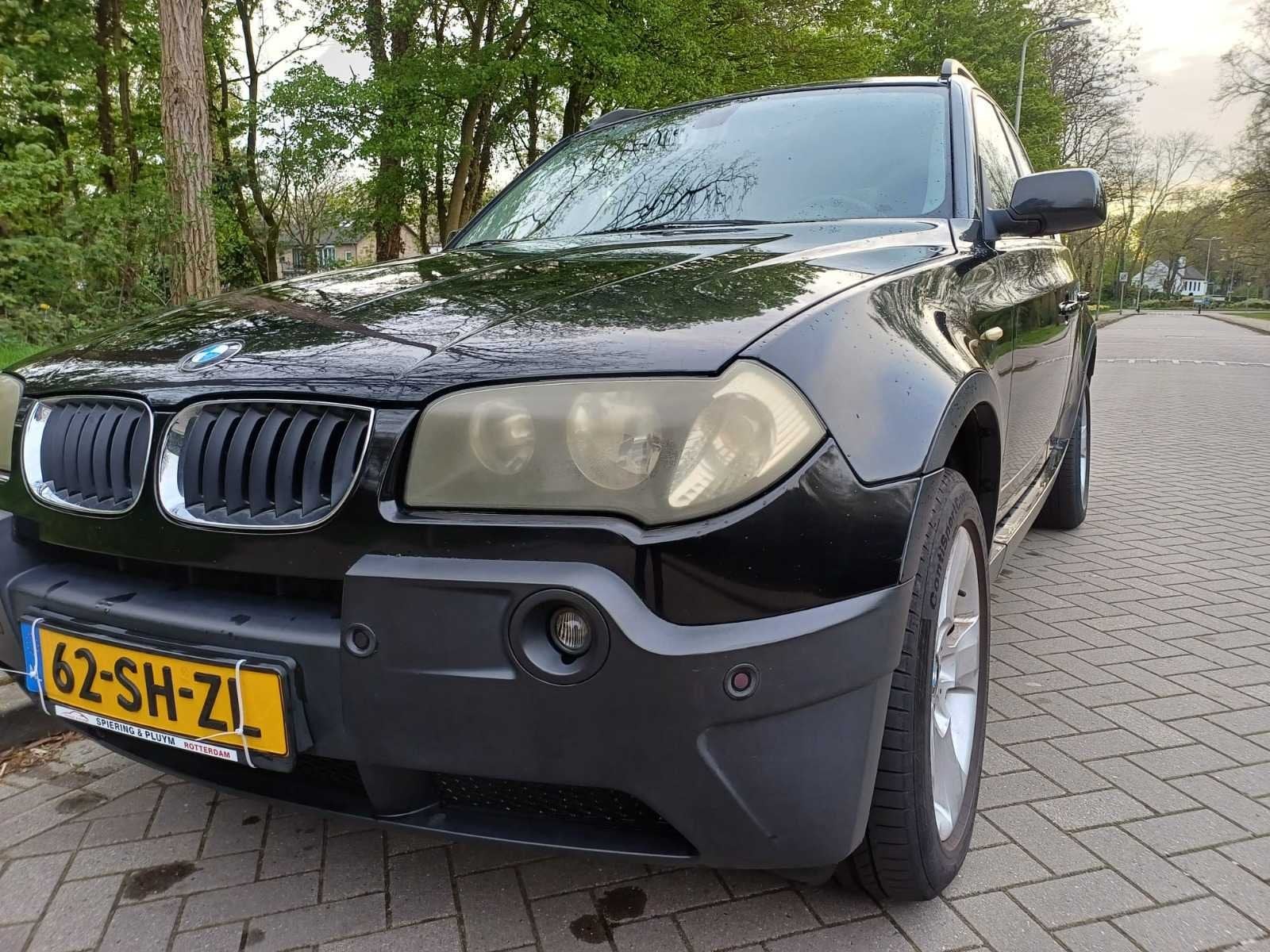BMW X3 2.0i Introduction, 62-SH-ZL, Auto's, BMW, 4 cilinders, Zwart, Bedrijf, Handgeschakeld