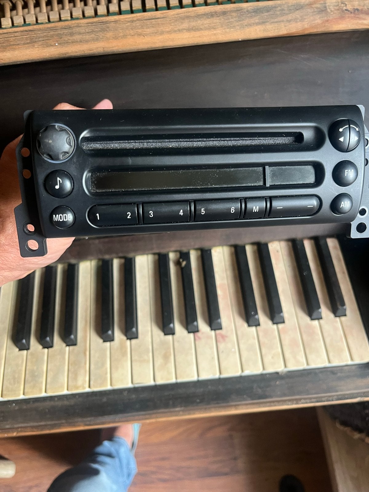 Originele Mini Cooper radio, Ophalen, Gebruikt