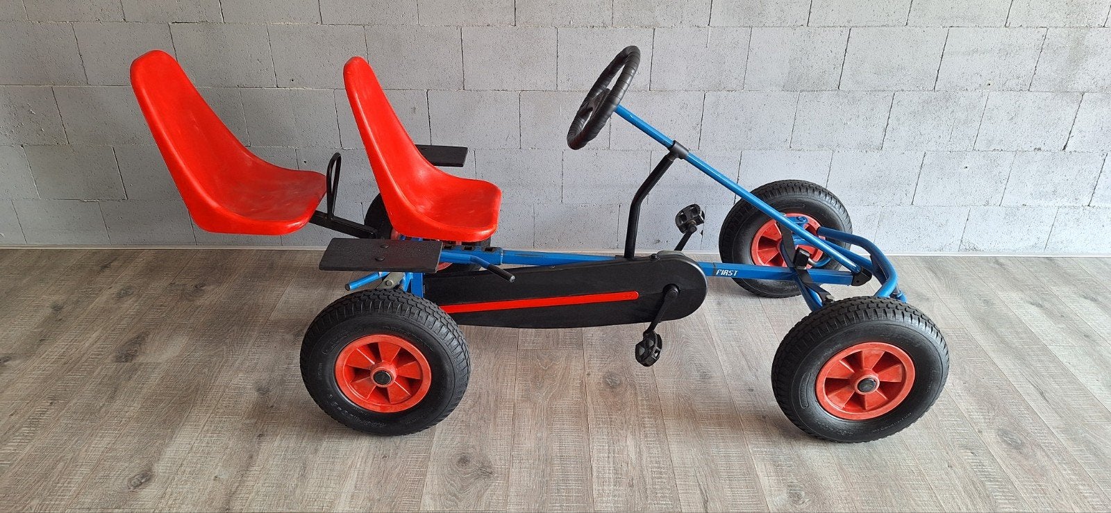 Mammoet Skelter met Duozit, Kinderen en Baby's, Speelgoed | Buiten | Skelters, Ophalen, Gebruikt, Mammoet, Vrijloopautomaat
