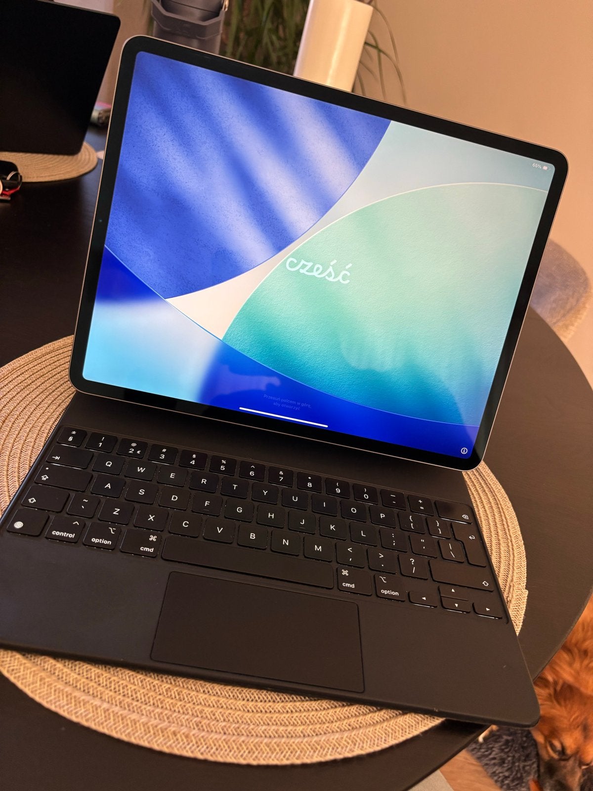 iPad Pro 12.9 (4e gen) 128GB + Apple Magic Keyboard, Computers en Software, Ophalen, 13 inch of meer, Zo goed als nieuw, Apple iPad Pro