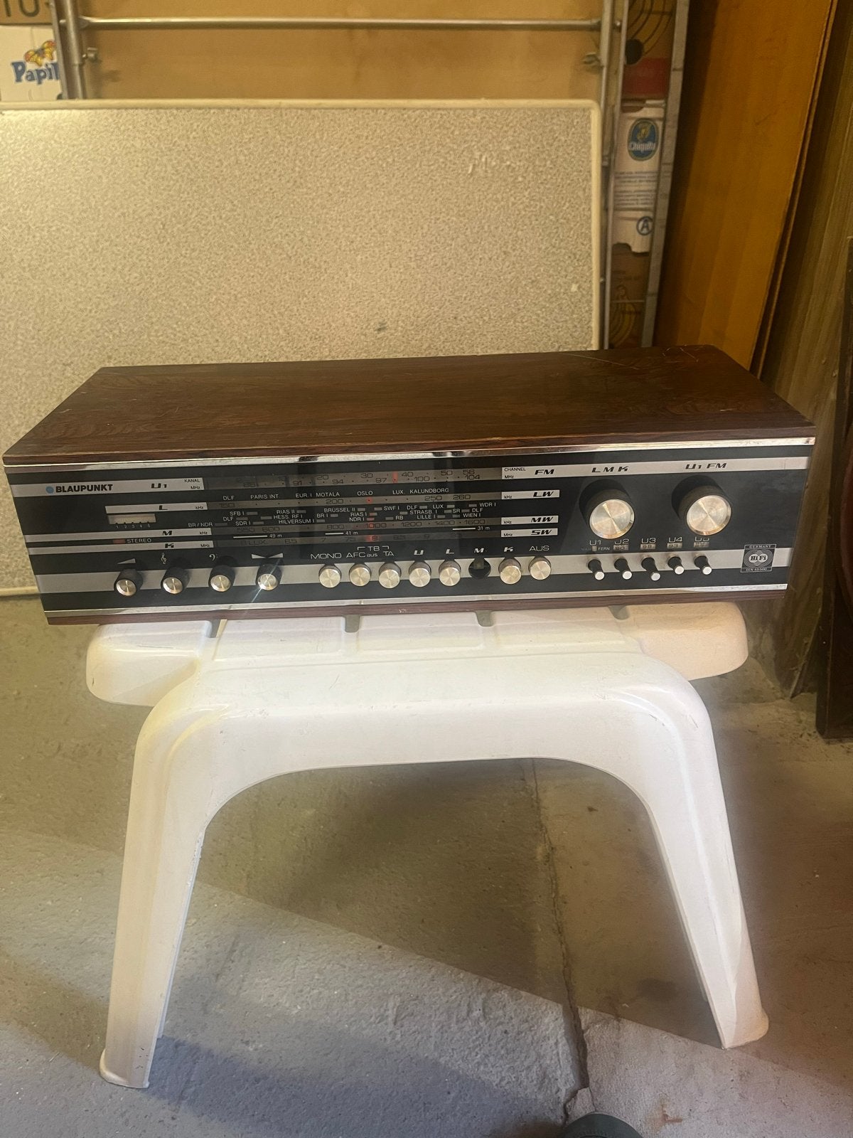 Vintage Blaupunkt Bilbao radio - Made in Germany, Ophalen of Verzenden, Gebruikt, Radio