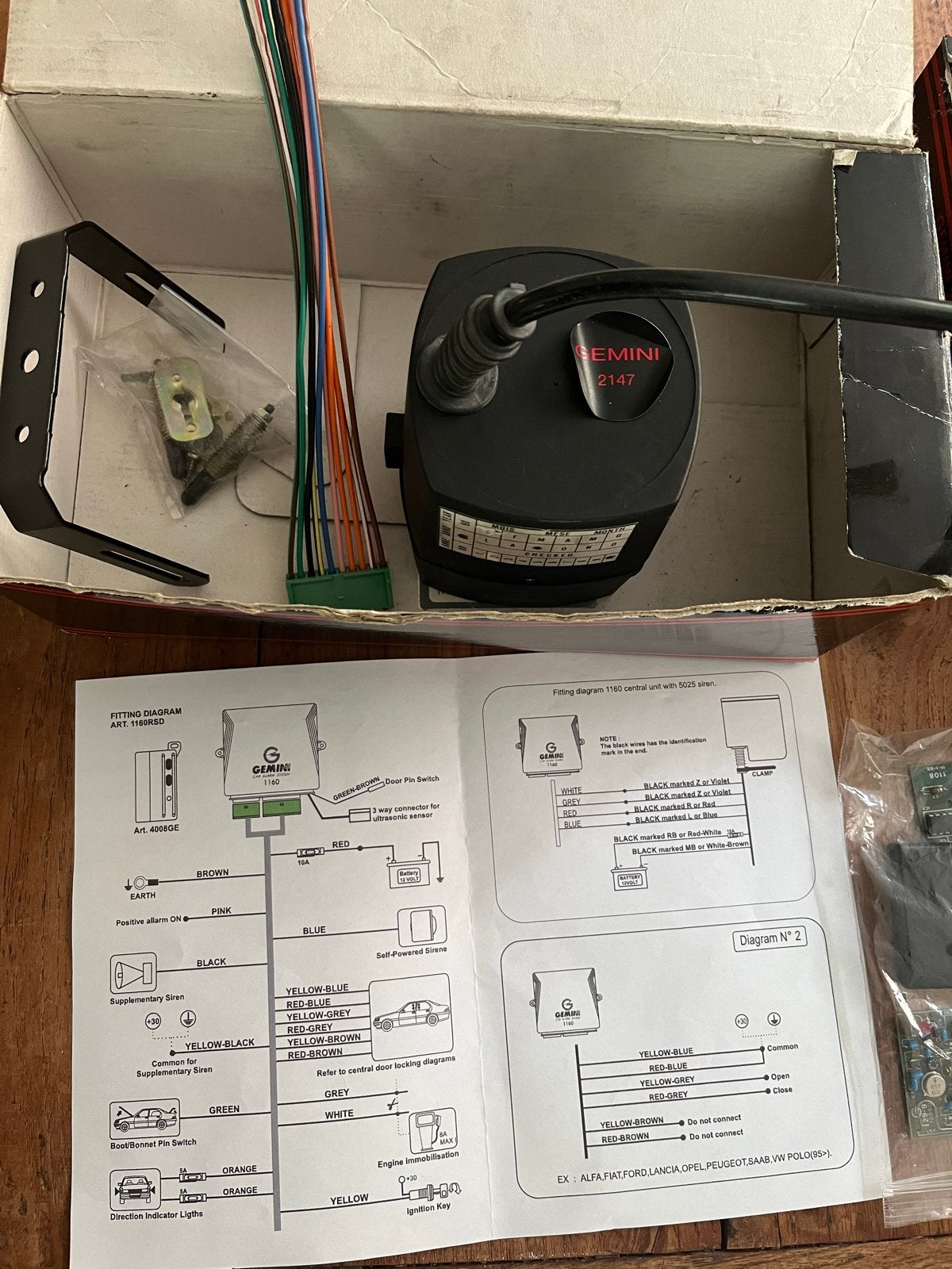 Gemini autoalarm units en onderdelen - Diverse modellen, Overige typen, Nieuw, Ophalen of Verzenden, Afstandsbediening