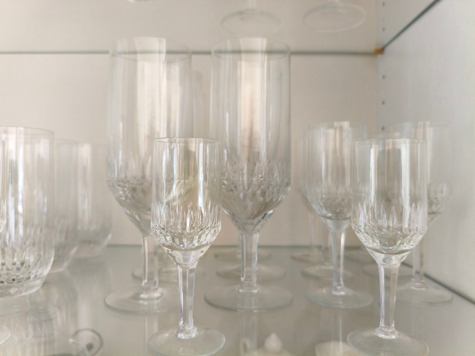 Kristale glaze, Huis en Inrichting, Ophalen, Zo goed als nieuw, Glas, Glas of Glazen