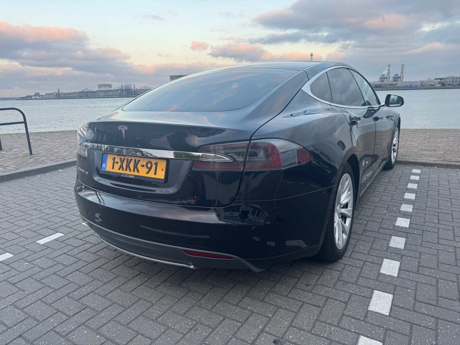 Tesla Model S 2014 Blauw. Gratis supercharging, Auto-onderdelen, Ophalen