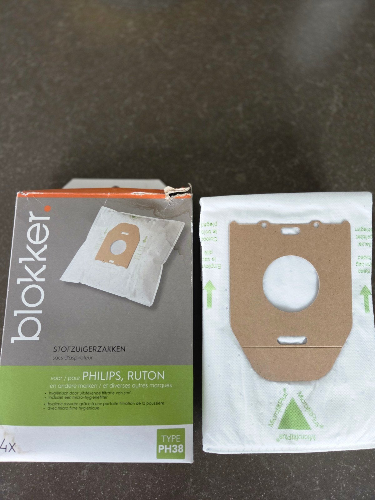Blokker stofzuigerzakken type PH38 - 6 stuks, Ophalen of Verzenden, Nieuw
