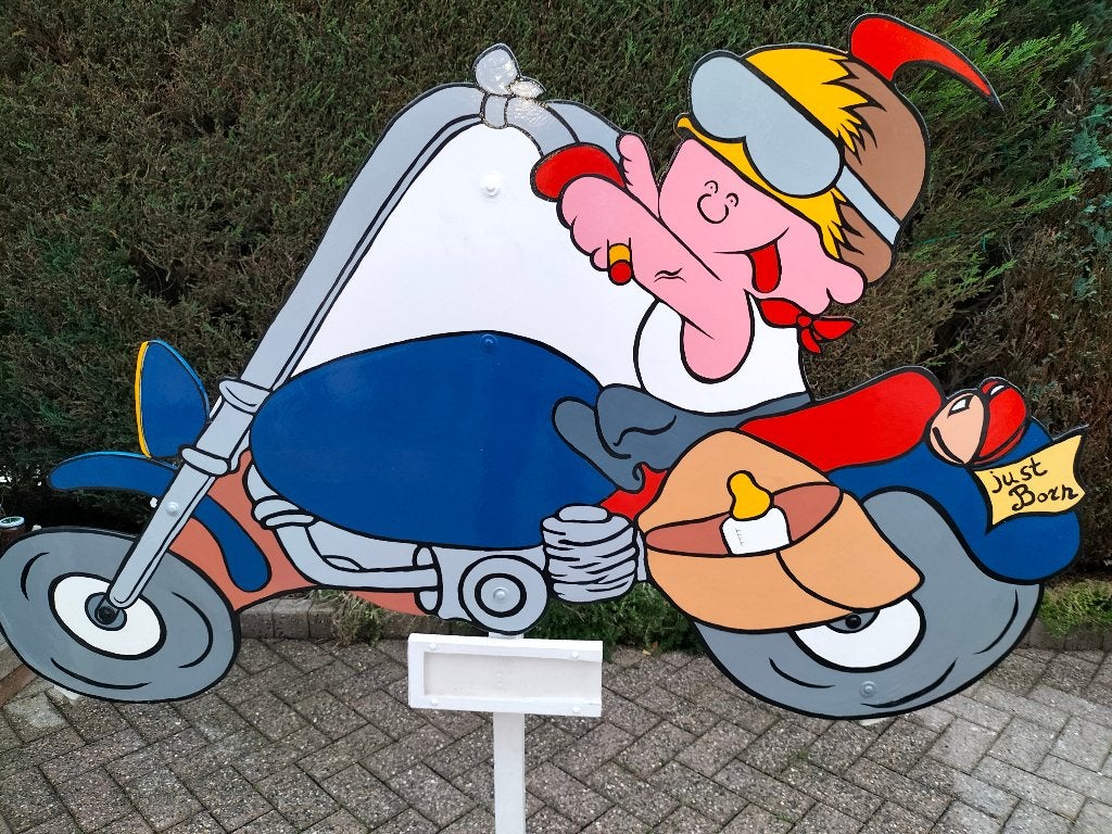 Geboorteversiering / Geboortebord tuin / geboorteborden., Ophalen, Nieuw, Geboortebord