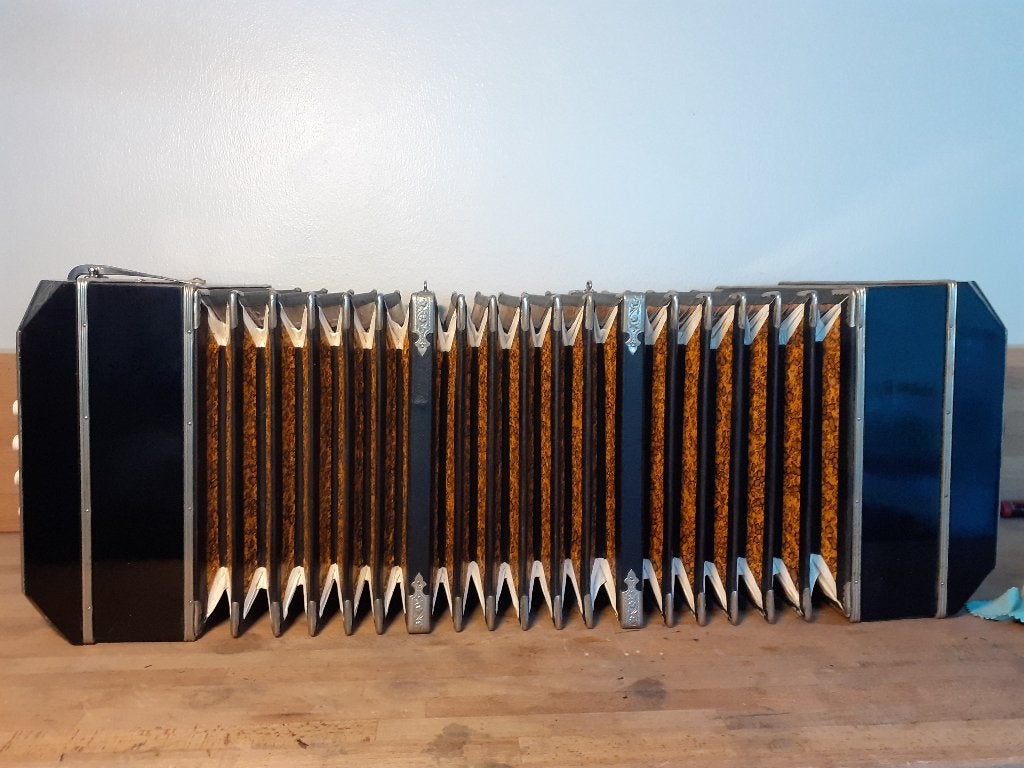 Bandoneon chromatisch, Ophalen of Verzenden, Gebruikt