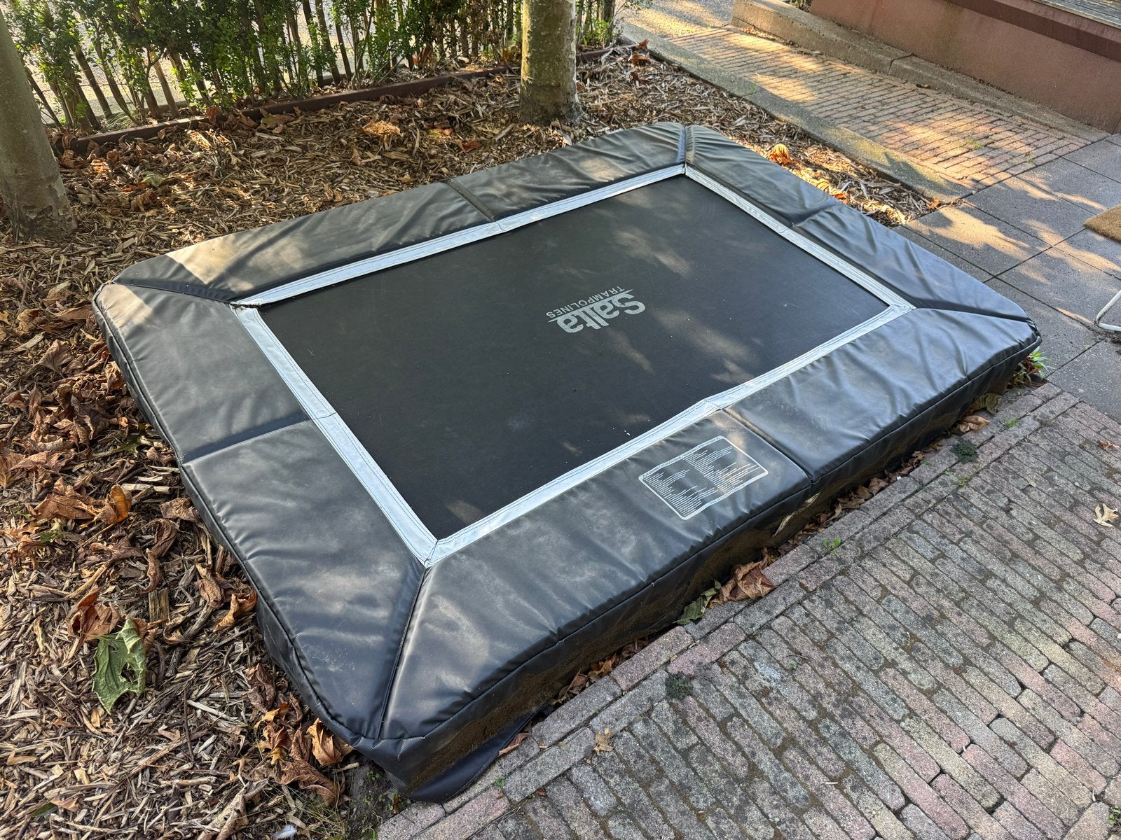 Salta Trampoline Inground 214x153 cm, Ophalen, Gebruikt