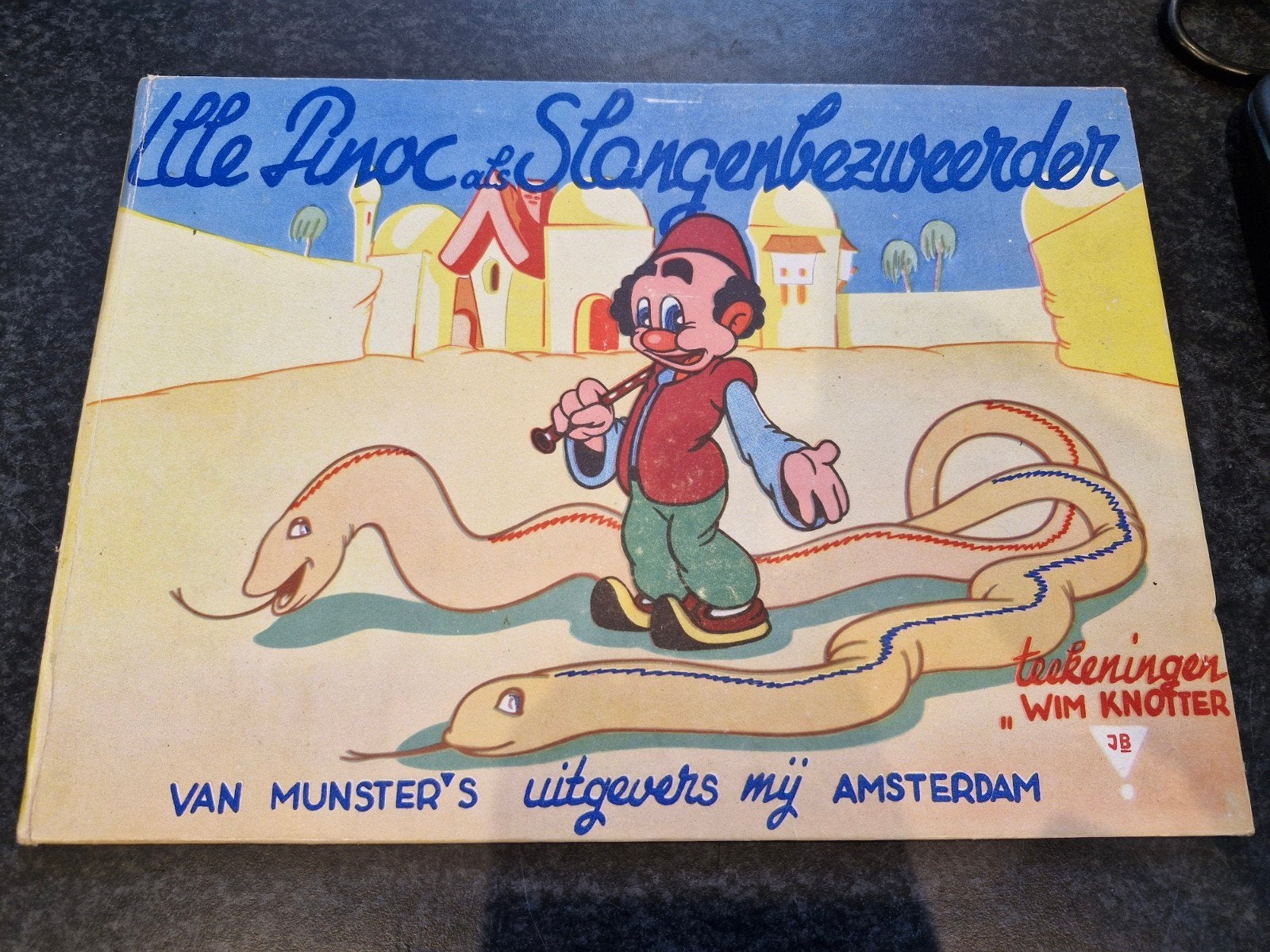Pino als Slangenbezweerder - Wim Knotter (Van Munsters), Ophalen of Verzenden, Gelezen, Wim Knotter, Fictie algemeen