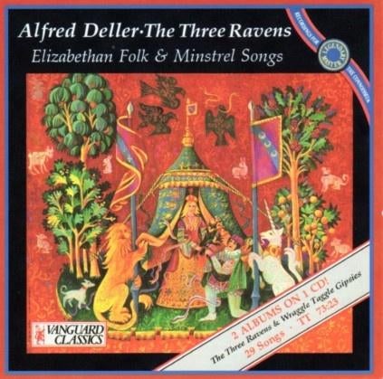 ALFRED DELLER Three ravens CD VANGUARD NIEUWSTAAT, Ophalen of Verzenden, Modernisme tot heden, Zo goed als nieuw, Overige typen
