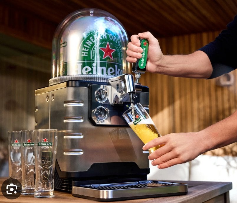 Biertap Heineken Blade 8liter te huur, Ophalen, Zo goed als nieuw, Overige merken