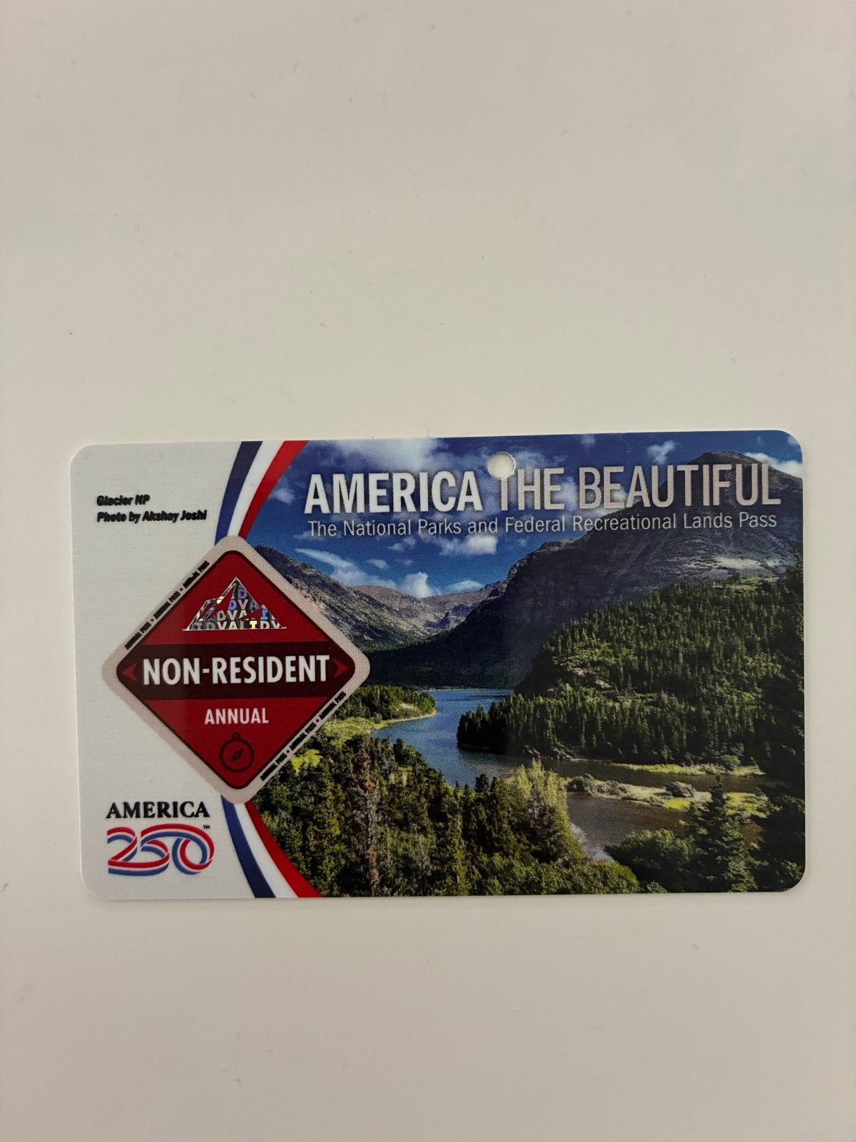 America the beautiful park pas, Drie personen of meer