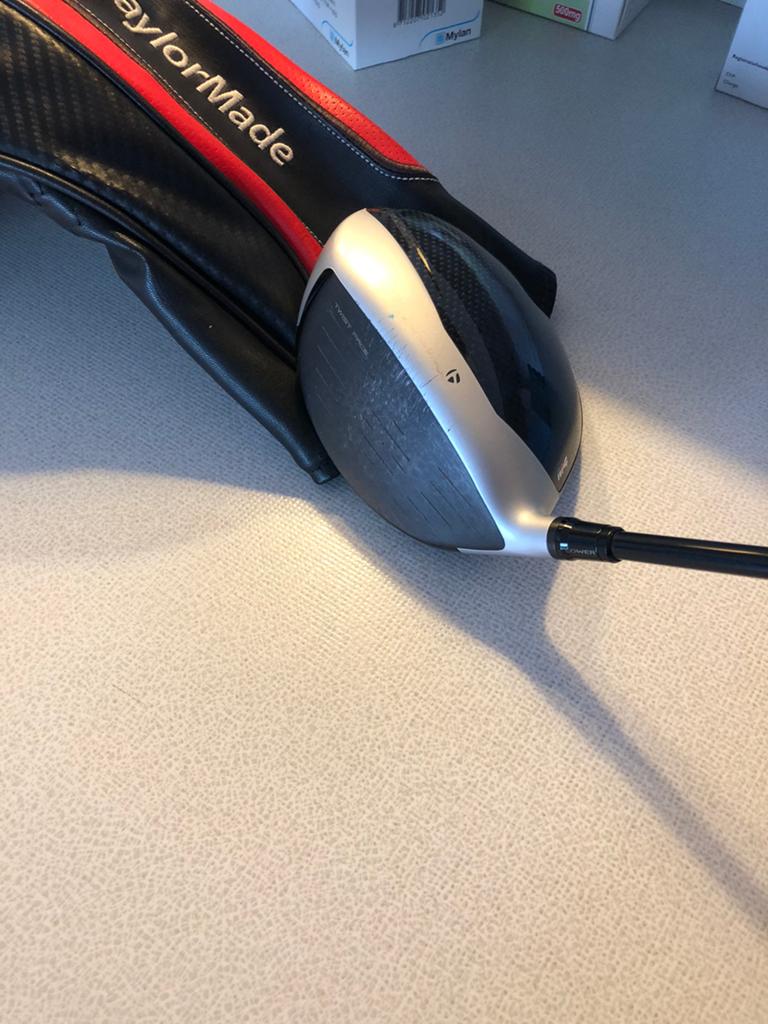 Taylormade M4 Driver 10.5 met ATMOS shaft (rechtshandig), Ophalen of Verzenden, Gebruikt, Club, Overige merken