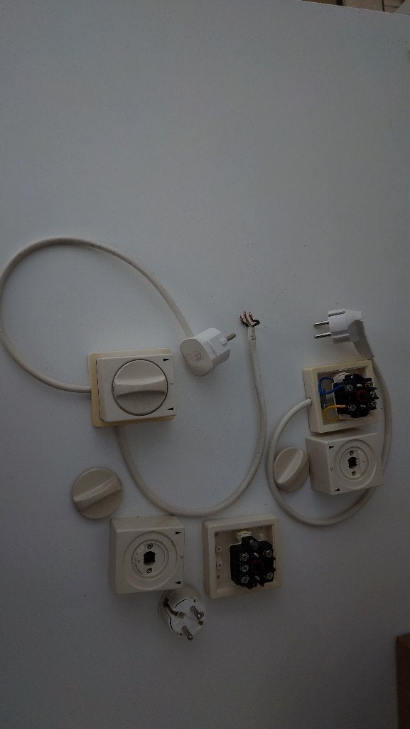 Somfy opbouwschskelaars, Gebruikt, Minder dan 100 cm, Crème of Beige, Ophalen of Verzenden