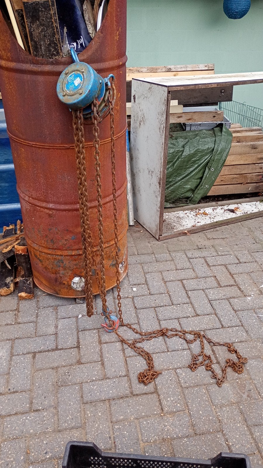 Kettingtakel, Ophalen of Verzenden, Gebruikt