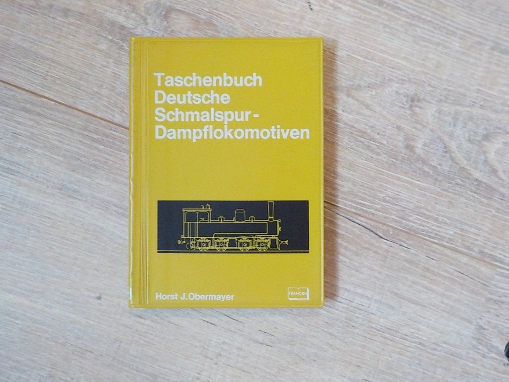 Taschenbuch Deutsche Smalpurlokomotiven, Ophalen of Verzenden, Gebruikt, Trein, Boek of Tijdschrift