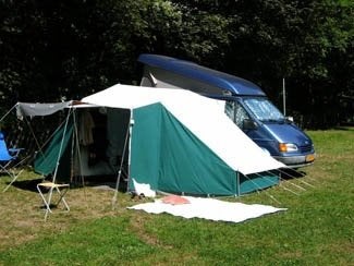 Tent 4-persoons, Ophalen, Gebruikt, Tot en met 4