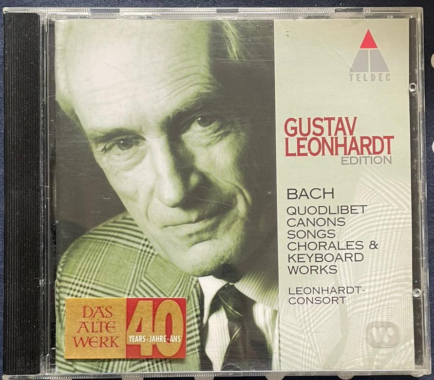 Gustav Leonhardt Edition - Bach (CD, Das Alte Werk), Cd's en Dvd's, Cd's | Klassiek, Zo goed als nieuw, Vocaal, Barok, Ophalen of Verzenden