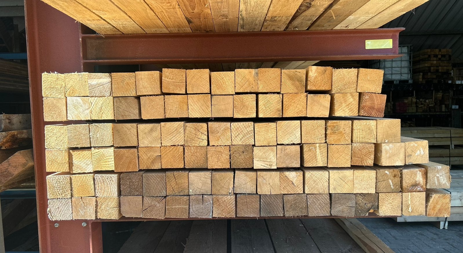 Schutting palen, Ophalen, Zo goed als nieuw, Hout, 1 tot 2 meter