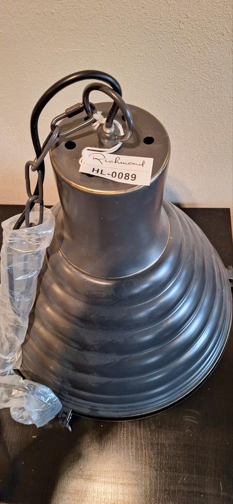 Industriële hanglamp, 50 tot 75 cm, Nieuw, Ophalen of Verzenden, Metaal