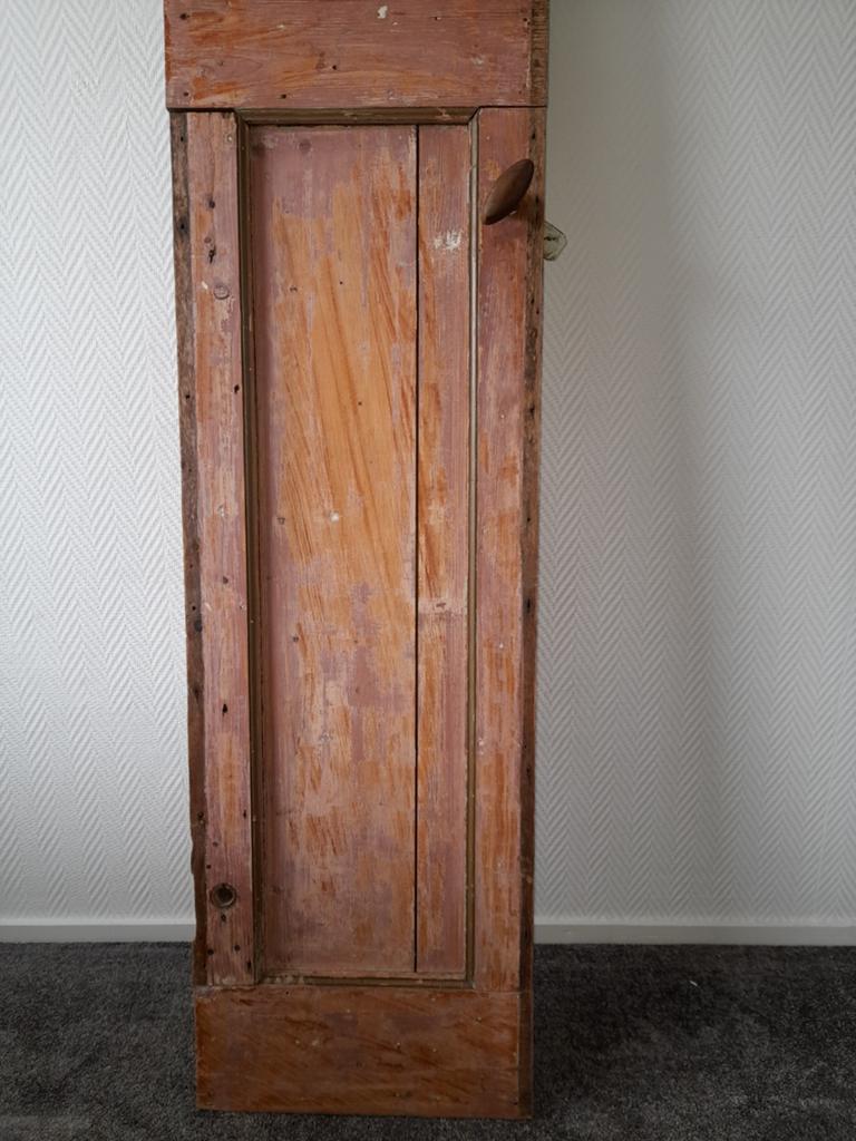 Antieke bedstee deur, Ophalen