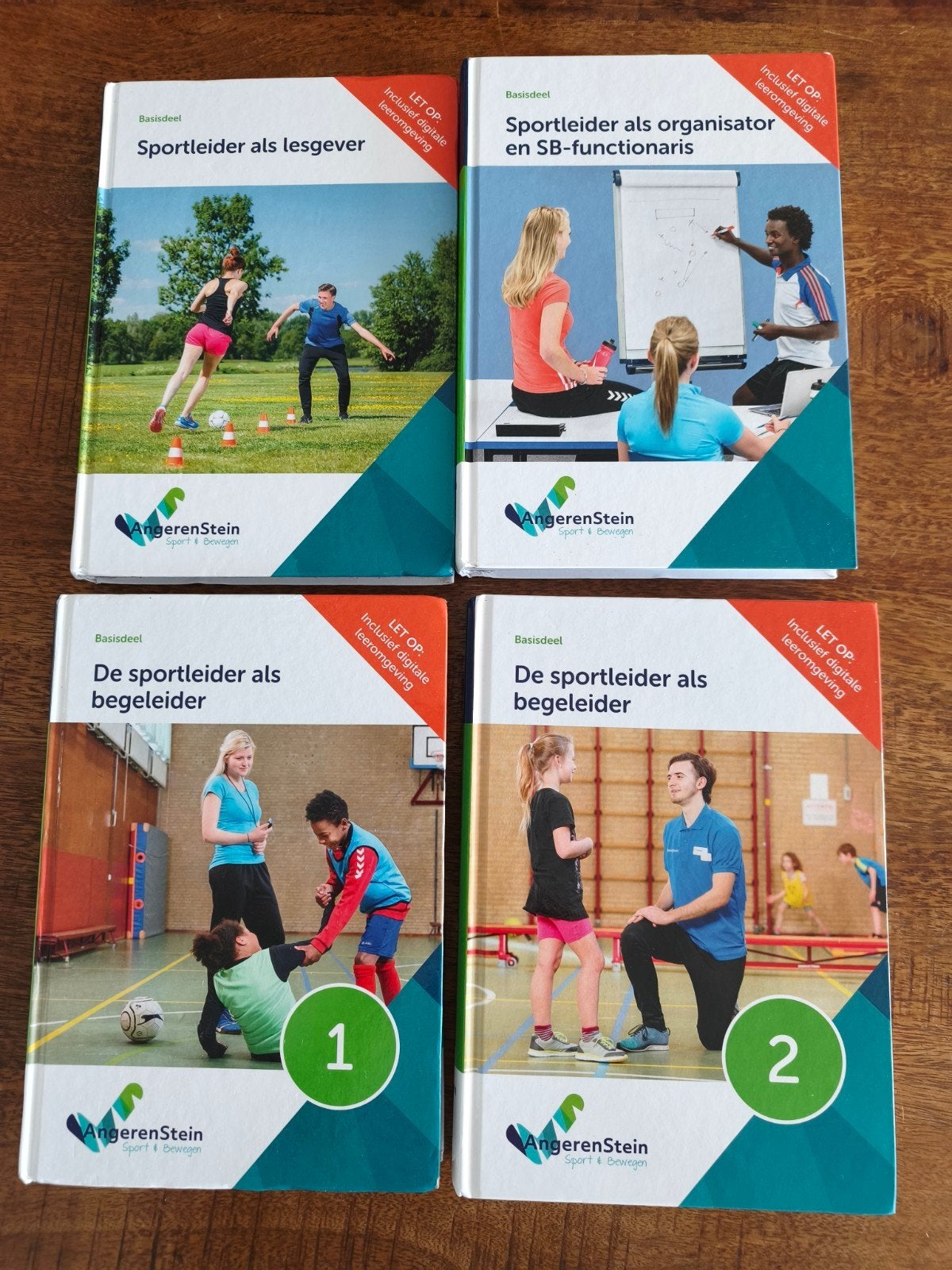 4 studieboeken voor sportopleiding/Cios, Sport & Bewegen, Gelezen, Overige vakken, Bert Geenen, Ophalen of Verzenden