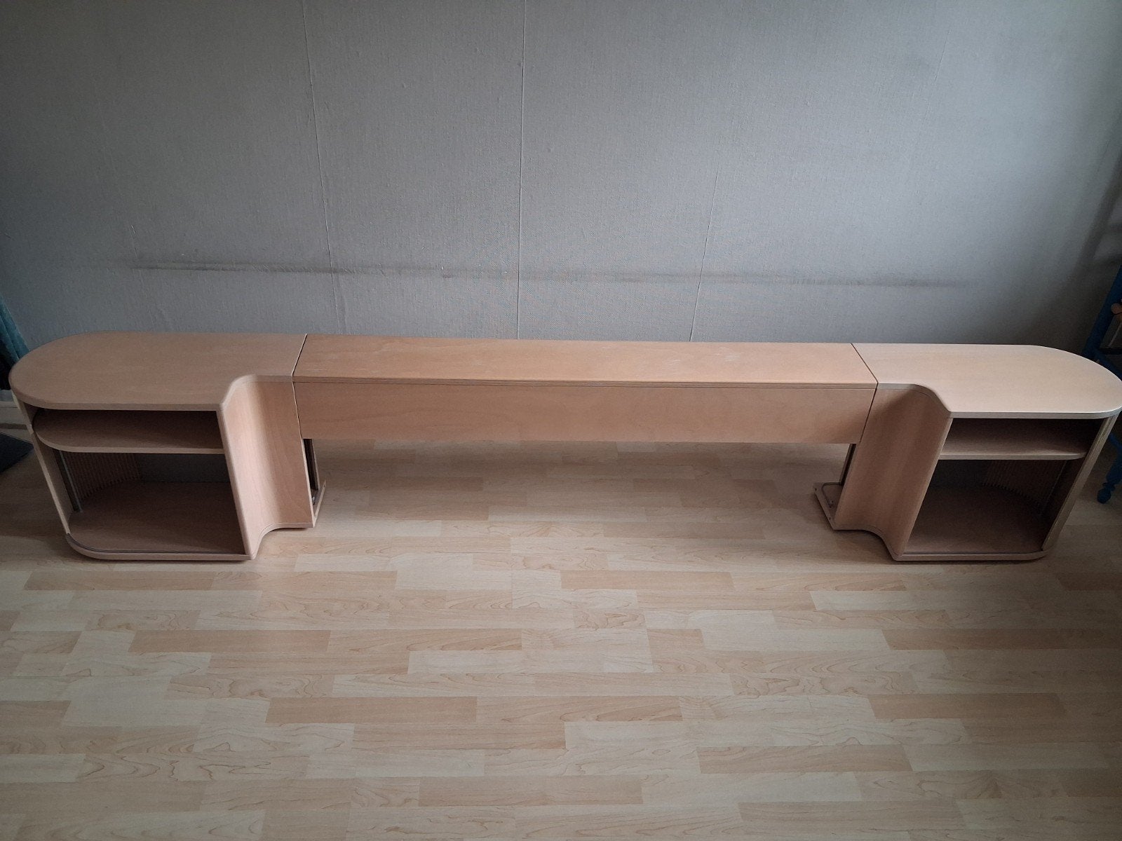 achterwand Auping Auronde 1000 160cm breed, Ophalen, Gebruikt, Tweepersoons, 160 cm