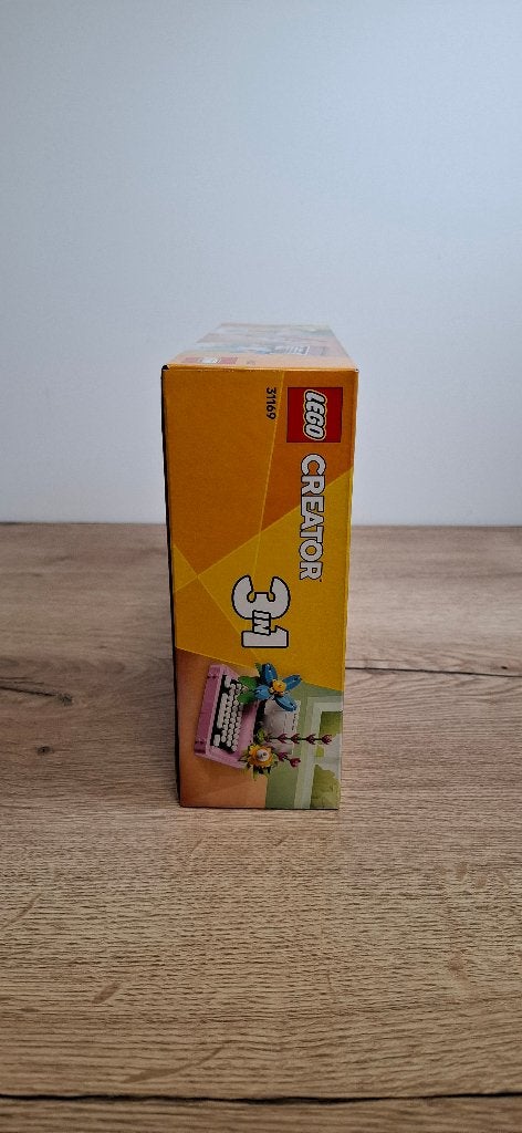 LEGO Creator 3in1 31169 Retro Schrijfmachine met Bloemen, Lego, Lego, Onbekend, Nieuw