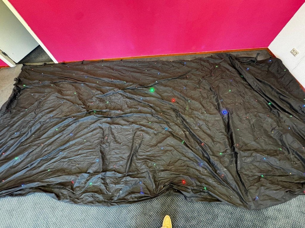 Sterrendoek LED, Ophalen, Zo goed als nieuw, Stof
