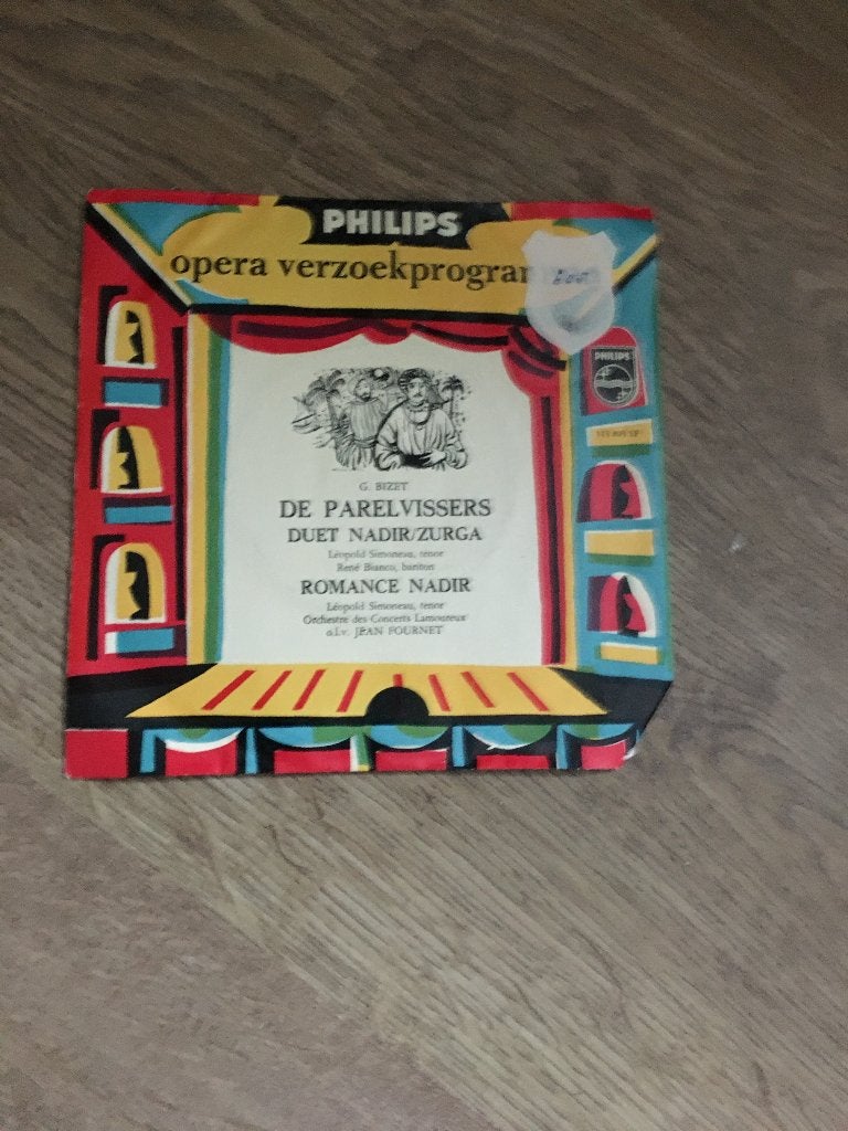 Single Opera verzoekprogramma De parelvissers, Cd's en Dvd's, Ophalen of Verzenden, Gebruikt, Pop