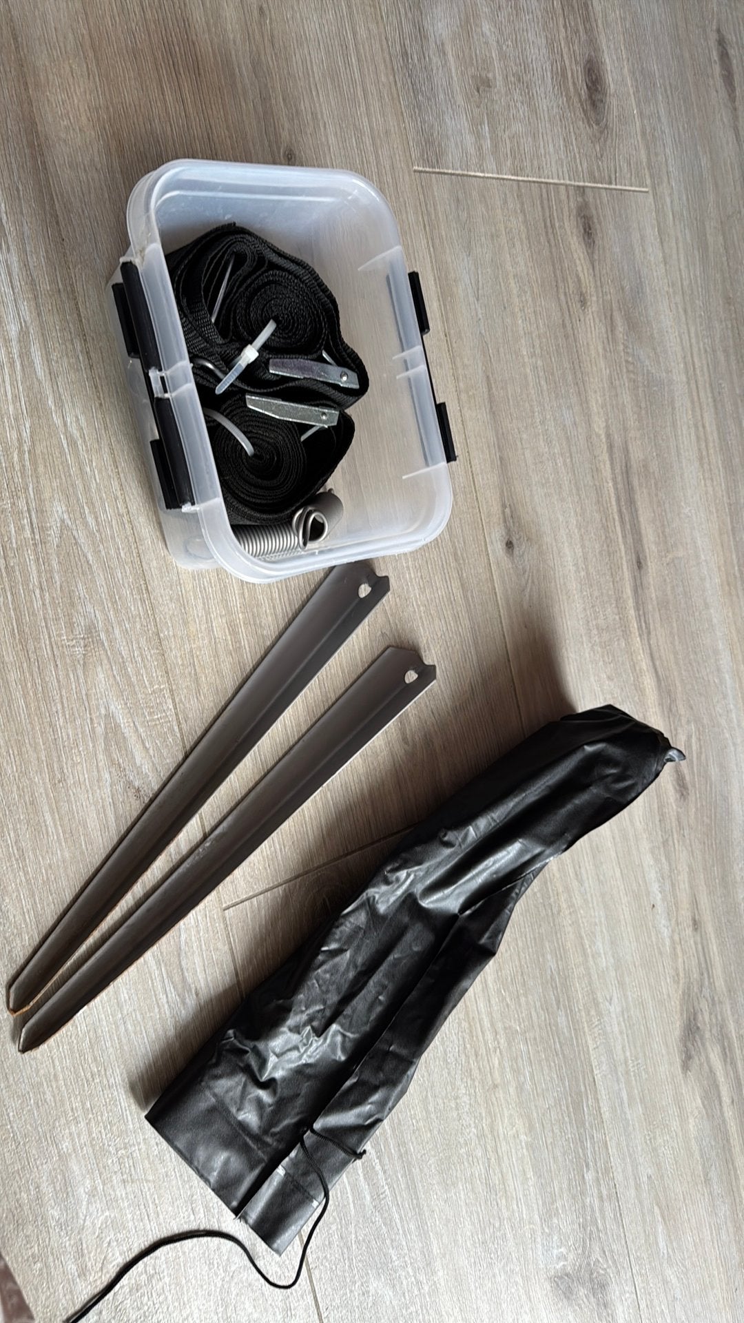 Thule stormbanden voor Thule cassette luifel, Ophalen, Zo goed als nieuw