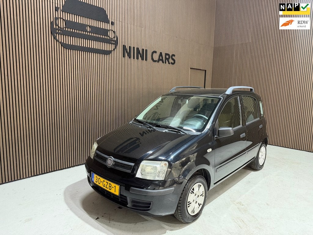 Fiat Panda 1.2 Edizione Cool, Voorwielaandrijving, Gebruikt, Zwart, Origineel Nederlands
