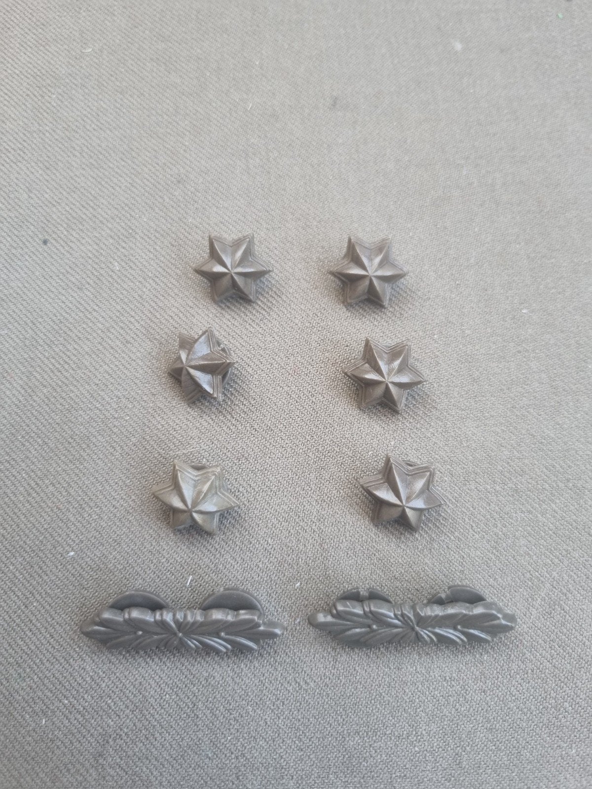 Plastic gvt rangen kolonel, Verzamelen, Militaria | Algemeen, Ophalen of Verzenden, Landmacht, Nederland, Embleem of Badge