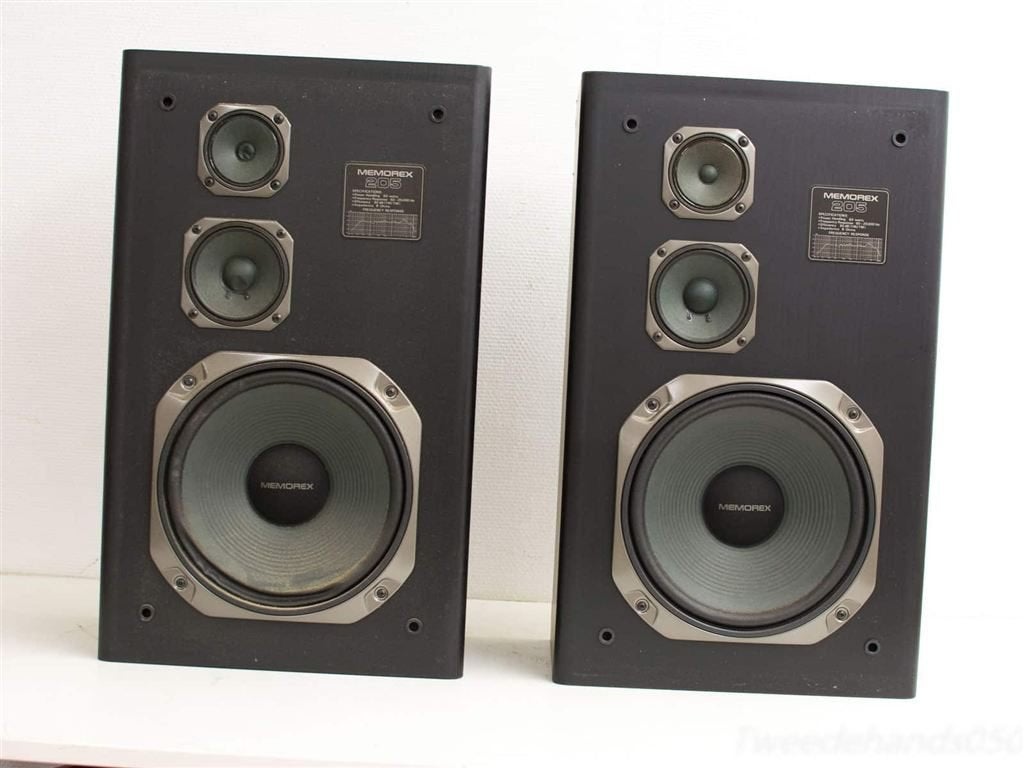 philips memorex 205 luidsprekers 26275, Audio, Tv en Foto, Luidsprekers, Philips, Nieuw, Ophalen of Verzenden, 120 watt of meer
